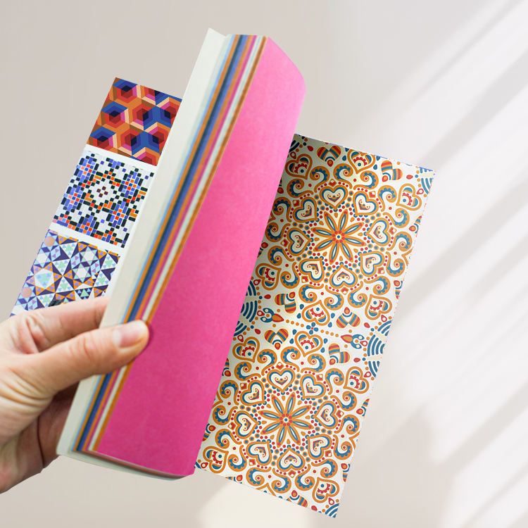 High Quality Eco-Friendly Scrapbook Paper Pad Double Side Printing Paper Pads for Cardmaking